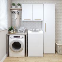 Lavanderia Modulada 1 Armário Multiuso e Armário Aéreo Uberlândia Lavanderia Modulada 1 Armário Multiuso e Armário Aéreo Uberlândia