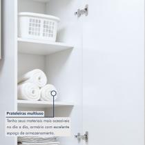 Lavanderia Modulada 1 Armário Multiuso e Balcão Osasco