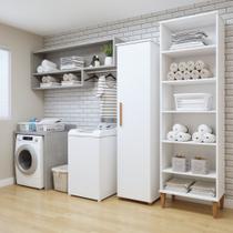 Lavanderia Modulada 2 Armários Multiuso Campinas 1 Porta 9 Prateleiras Lavanderia Modulada 2 Armários Multiuso Campinas 1 Porta 9 Prateleiras