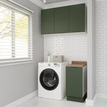 Lavanderia Modulada 2 Peças 1 Armário Aéreo 3 Portas 1 Balcão Ipanema CabeCasa MadeiraOriginals Lavanderia Modulada 2 Peças 1 Armário Aéreo 3 Portas 1 Balcão Ipanema CabeCasa MadeiraOriginals