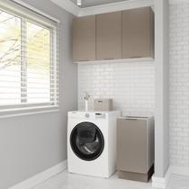Lavanderia Modulada 2 Peças sem Tampo com Rodapé Ipanema CabeCasa MadeiraOriginals