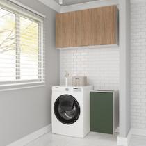 Lavanderia Modulada 2 Peças sem Tampo sem Rodapé Ipanema CabeCasa MadeiraOriginals Verde/Folha/Acácia Lavanderia Modulada 2 Peças sem Tampo sem Rodapé Ipanema CabeCasa MadeiraOriginals Verde/Folha/Acácia