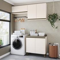 Lavanderia Modulada 3 Peças com Tampo Connect Lavanderia Modulada 3 Peças com Tampo Connect