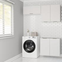 Lavanderia Modulada 3 Peças sem Tampo sem Rodapé Ipanema CabeCasa MadeiraOriginals Branco Lavanderia Modulada 3 Peças sem Tampo sem Rodapé Ipanema CabeCasa MadeiraOriginals Branco