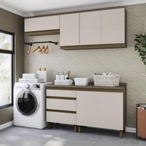 Lavanderia Modulada 4 Peças com Tampo Connect