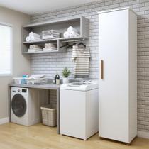 Lavanderia Modulada Florianópolis 1 Porta e 4 Prateleiras Lavanderia Modulada Florianópolis 1 Porta e 4 Prateleiras