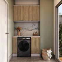 Lavanderia Modulada Kappesberg Celeste 3 Peças 120cm Lavanderia Modulada Kappesberg Celeste 3 Peças 120cm