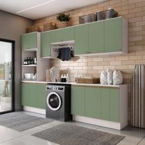 Lavanderia Modulada Kappesberg Celeste 9 Peças 310,5cm Lavanderia Modulada Kappesberg Celeste 9 Peças 310,5cm