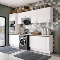 Lavanderia Modulada Kappesberg Celeste 9 Peças Branco Lavanderia Modulada Kappesberg Celeste 9 Peças Branco