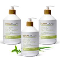 Lavar à mão RAW SUGAR Simply Green Tea 500 ml (pacote com 3) Lavar à mão RAW SUGAR Simply Green Tea 500 ml (pacote com 3)