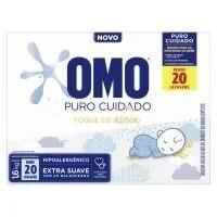 LavaRoupas em Pó Omo Puro Cuidado 1,6Kg