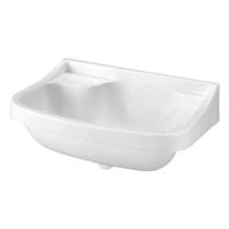 Lavatório Branco De Plástico 36 Cm X 26 Cm - Krona Lavatório Branco De Plástico 36 Cm X 26 Cm - Krona