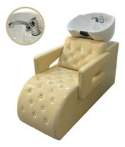 Lavatório Cabelo Salão Beleza Cabeleireiro Acolchoado C Cuba