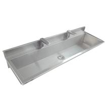 Lavatório Coletivo Com Bancada Para 5 Torneiras 2,00m - Construinox Lavatório Coletivo Com Bancada Para 5 Torneiras 2,00m - Construinox