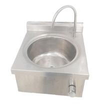 Lavatório de Assepsia Acionamento por Joelho 40x40cm Construinox Lavatório de Assepsia Acionamento por Joelho 40x40cm Construinox