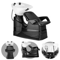 Lavatório de Cabeleireiro Reclinável com Cuba de Porcelana Dompel Champ