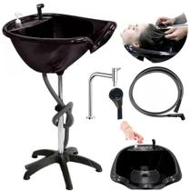 Lavatório De Cabelo Portátil Cuba Móvel Salão Beleza + Ducha Lavatório De Cabelo Portátil Cuba Móvel Salão Beleza + Ducha