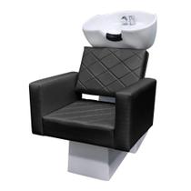 Lavatório Evidence Cuba Porcelana Branca Para Salão Preto Acetinado Lavatório Evidence Cuba Porcelana Branca Para Salão Preto Acetinado