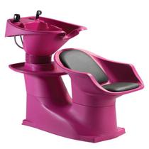 Lavatório Freedom Cuba Móvel Reclinável P/ Cabeleireiro Rosa - Dompel