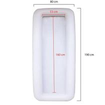 Lavatório Inflável Banho No Leito Para O Corpo Longevitech Lavatório Inflável Banho No Leito Para O Corpo Longevitech