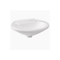Lavatório para Coluna Diamantina 46x34cm Branco - Icasa
