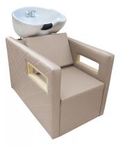 Lavatório Para salão Berlin Cuba De Porcelana Fendi