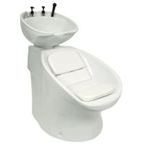 Lavatório para Salão Neon com porta Shampoo Cuba Móvel Cor Branco Lavatório para Salão Neon com porta Shampoo Cuba Móvel Cor Branco