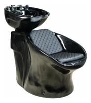 Lavatório para salão Neon Cuba Móvel com Porta Shampoo Preto Lavatório para salão Neon Cuba Móvel com Porta Shampoo Preto