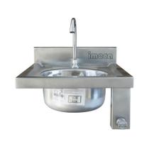 Lavatório Pia Inox Asséptico com Acionamento Joelho Imeca Lavatório Pia Inox Asséptico com Acionamento Joelho Imeca