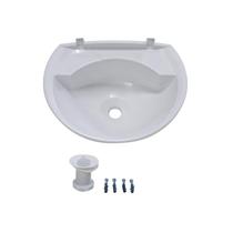 Lavatorio plast.35x28bc c/val.astr