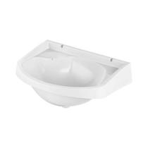 Lavatório Plástico 34x25cm com Válvula Integrada - Econômico - HERC