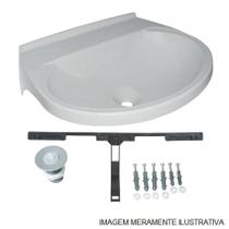 Lavatório Plástico Bege 50 X 40cm 8l