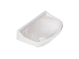 Lavatório Plástico Pequeno Branco Metasul