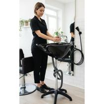 Lavatório Portátil Cabelo e Barba Regulável - Profissional Lavatório Portátil Cabelo e Barba Regulável - Profissional