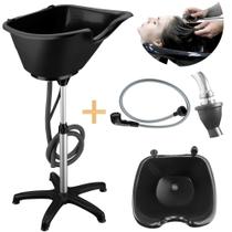 Lavatorio Portatil Facile Para Salão Dompel Com Ducha