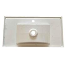 Lavatório Soft Pia Pequena Cuba Para Banheiro Bancada Lavabo - Material Em Mármore Sintético - 60cm