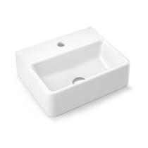 Lavatório Suspenso Retangular 40x33x12cm Luxo Docol Lavatório Suspenso Retangular 40x33x12cm Luxo Docol