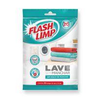 Lave sem Manchar Flash Limp c/20 unid.