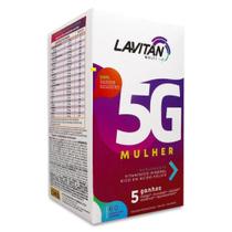 Lavitan 5 g mulher - suplemento vitaminico - mineral rico em ácido fólico 60 comprimidos - Cimed