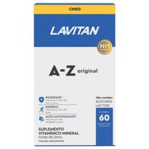 Lavitan az original 60 comp cimed vitmanias polivitaminico Lavitan az original 60 comp cimed vitmanias polivitaminico