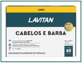 Lavitan Cabelos E Barba 60 Cápsulas - Cimed