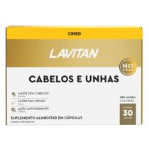 Lavitan cabelos e unhas 30 capsulas