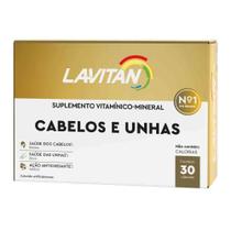 Lavitan Cabelos E Unhas 30 Cápsulas - CIMED