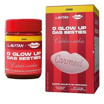 Lavitan Cabelos e Unhas Carmed Iogurte de Morango (60 gummies) - Cimed
