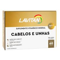 Lavitan Cabelos E Unhas Suplemento Alimentar 60 Cápsulas