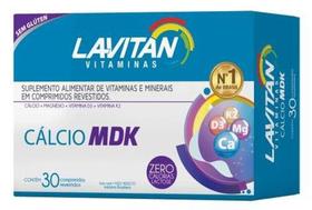Lavitan Cálcio MDK 30 Comprimidos - Cimed Lavitan Cálcio MDK 30 Comprimidos - Cimed