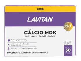 Lavitan Cálcio MDK 30 Comprimidos Lavitan Cálcio MDK 30 Comprimidos