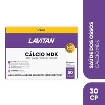 Lavitan calcio mdk 30 comprimidos zero açucar e lactose