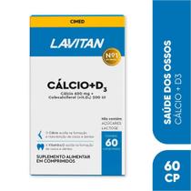 Lavitan Cálcio + Vitamina D3 Com 60 comprimidos - Cimed