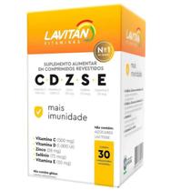 Lavitan CDZSE Mais Imunidade Suplemento Alimentar em Comprimidos 30 Comprimidos